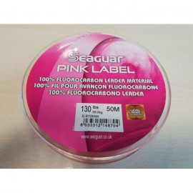 Fluorocarbon Seaguar Pink Label 0.81 50mt big game drifting tonno - mattiperlapesca.com