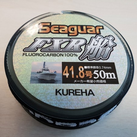 Fluorocarbon Seaguar FXR 50mt 0,185mm bolentino pesca all'inglese