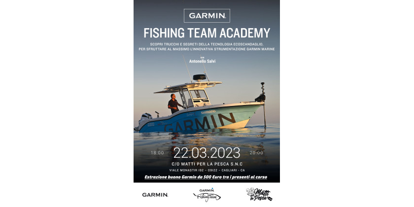 Garmin Fishing Team Academy 2023